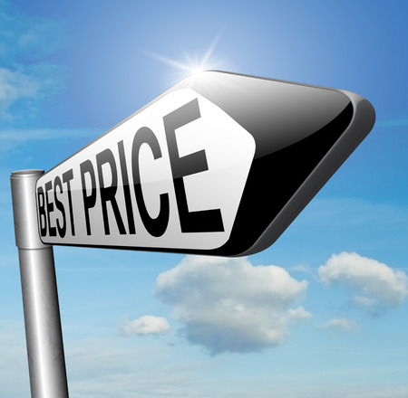 webshop sales promotion best alnd lowest price for product valueの写真素材