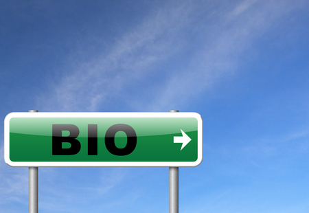 Bio button or biography leading to the story of your life about sign my life storyの写真素材