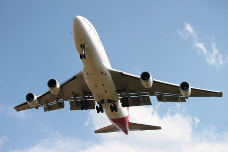 Landing aircraft