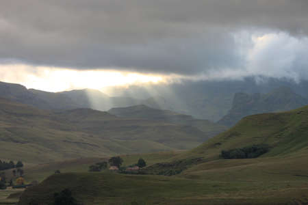 Drakensberg Landscapeの写真素材