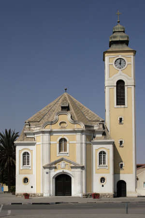 Old Church in Swakopmund, Namibiaの写真素材