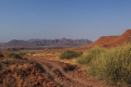 Landscape in Damaraland in northern Namibiaの写真素材