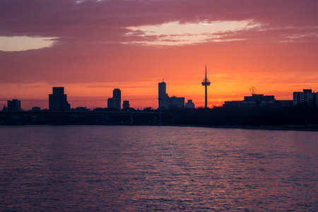 City Sunsetのeditorial素材