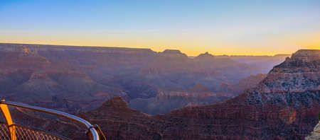 Inspiring Image of the Grand Canyon during Sunriseの写真素材