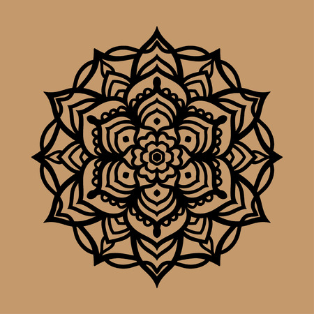 Mandala bannerのイラスト素材