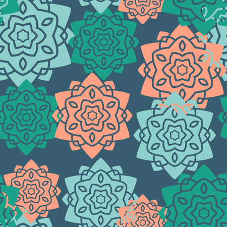 flowers patternのイラスト素材