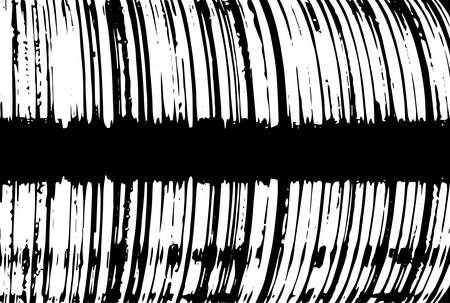 Grunge paint stripe distressed banner.のイラスト素材