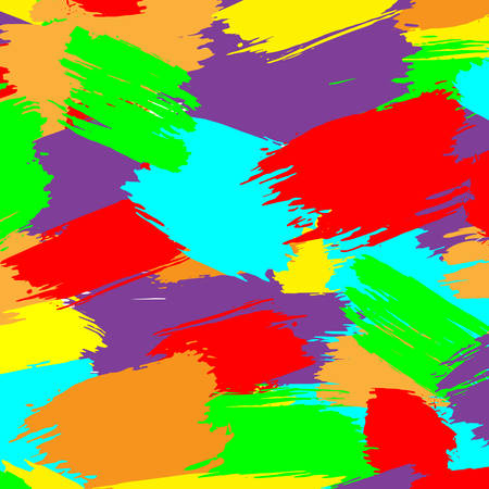 Template with space for your text or image. Retro vintage 80s or 90s fashion style abstract pattern background. Colorful vector illustration.のイラスト素材