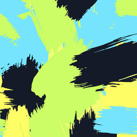 Template with space for your text or image. Retro vintage 80s or 90s fashion style abstract pattern background. Colorful vector illustration.のイラスト素材