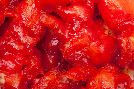 Chicken with Sweet and Sour Sauce  Chinese food の写真素材