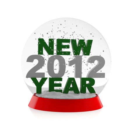 Snow ball 2012 (3d model)