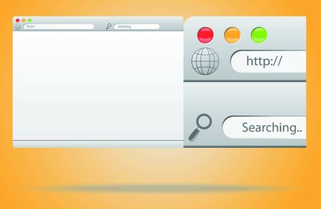 Internet browser. のイラスト素材