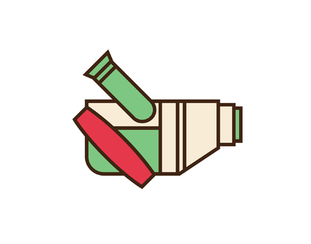 Video camera icon. Vector sign isolated on white backgroundのイラスト素材