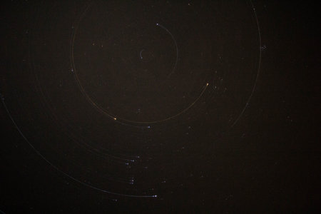 Stars in the night sky