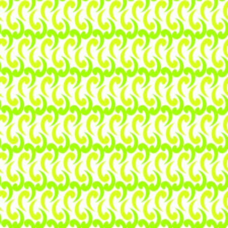 green traditional paisley printのイラスト素材