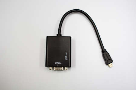 VGA Port and Mini HDMIの写真素材