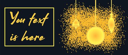Happy new year and christmas background decoration design concept for designers for the site, business diary, card, banner, brochureのイラスト素材