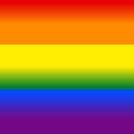 Lgbt pride flag, 6 colors gradient, law lgbtq, gay, lesbian, homosuxalists parade freedom, tolerance love vector.のイラスト素材