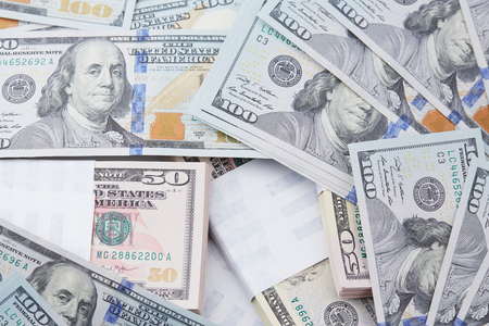 money and credit cardの写真素材