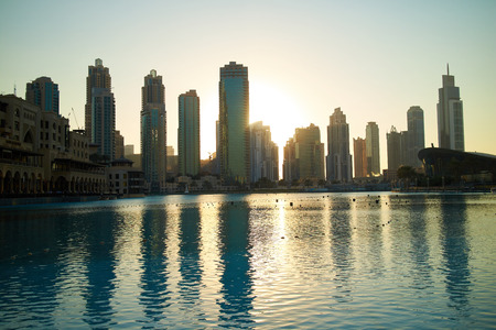 Dubai fountainsのeditorial素材