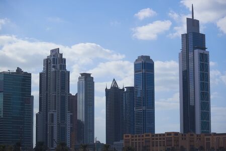 skyscrapers in United Arab Emiratesのeditorial素材