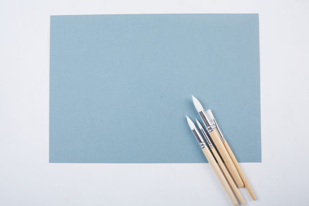 paint brushesの写真素材