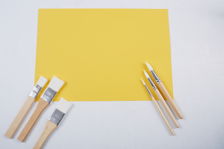 paint brushesの写真素材