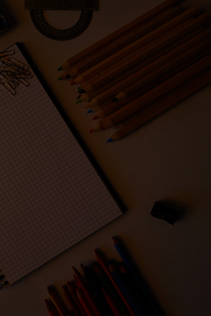 school suppliesの写真素材