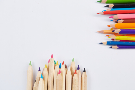colored pencilsの写真素材