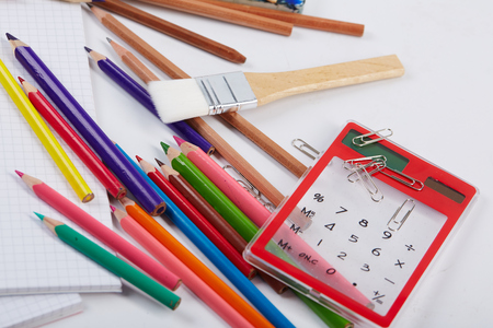 school suppliesの写真素材