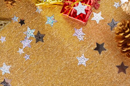 Christmas decorations backgroundの写真素材