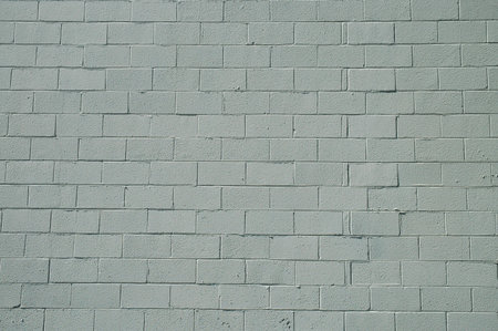 White block wall; Mountain View, California