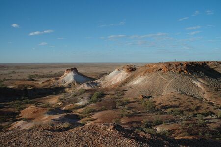 The Breakaways near Coober Pedy, South Australiaの写真素材