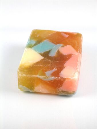 Multicolored soapの写真素材