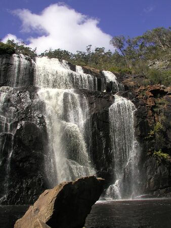 MacKenzie Falls, Grampians National Park, Victoria, Australiaの写真素材