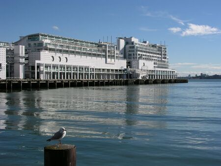 Harborside building, Auckland, New Zealandの写真素材