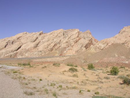 Interstate 70, southeastern Utahの写真素材