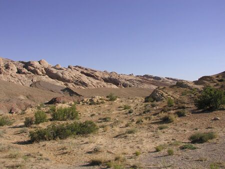Along Interstate 70 in southeastern Utahの写真素材