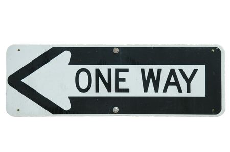 One Way signの写真素材