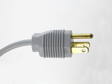 3-prong AC plugの写真素材