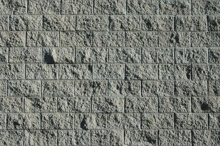 Cinder block wallの写真素材