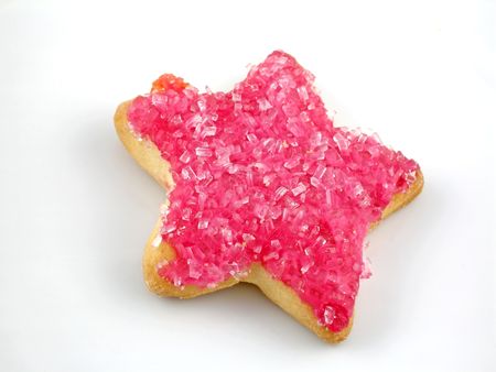 Star-shaped sugar cookieの写真素材