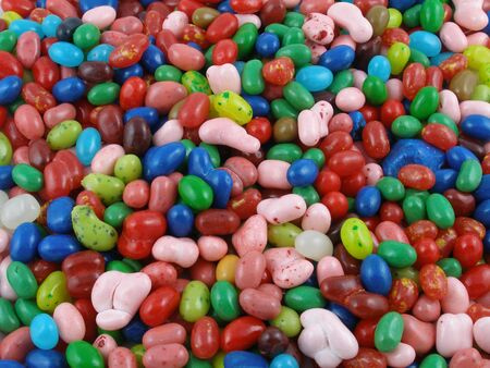 Misshapen jellybeanの写真素材