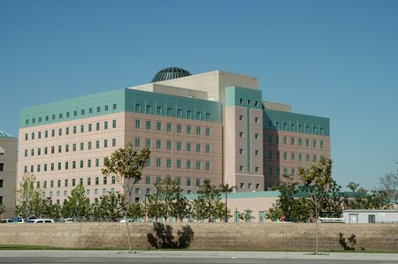 County courthouse, City of Orange, Californiaの写真素材