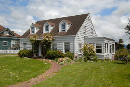 Home, Ferndale, Californiaの写真素材