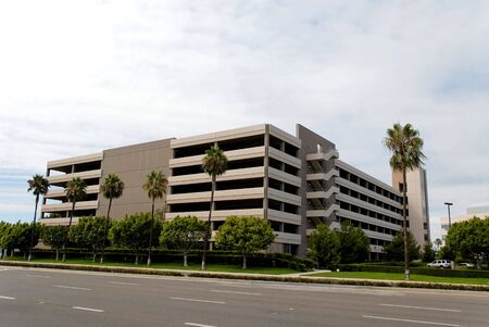 Parking garage, Santa Ana, Californiaのeditorial素材