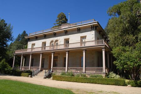 Bowers Mansion, Carson City, Nevadaの写真素材