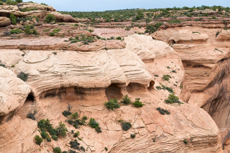 Canyon de Chelly National Monument, Chinle, Arizonaの写真素材