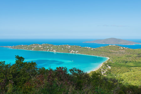 Looking out over St. Thomas, Virgin Islands
