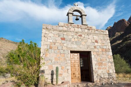 Las Parras Chapel near Loreto, Baja California Mexicoの写真素材